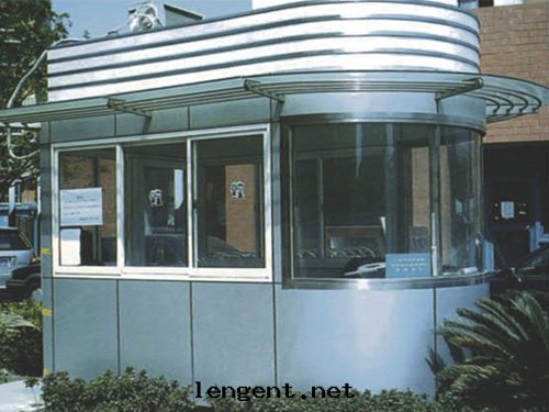 鋁(lǚ)塑闆崗亭 JW-L009