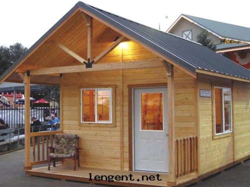 防腐木(mù)崗亭 JW-F004